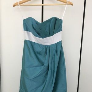 Wtoo Strapless Sweetheart Neck Bridesmaid Dress 2